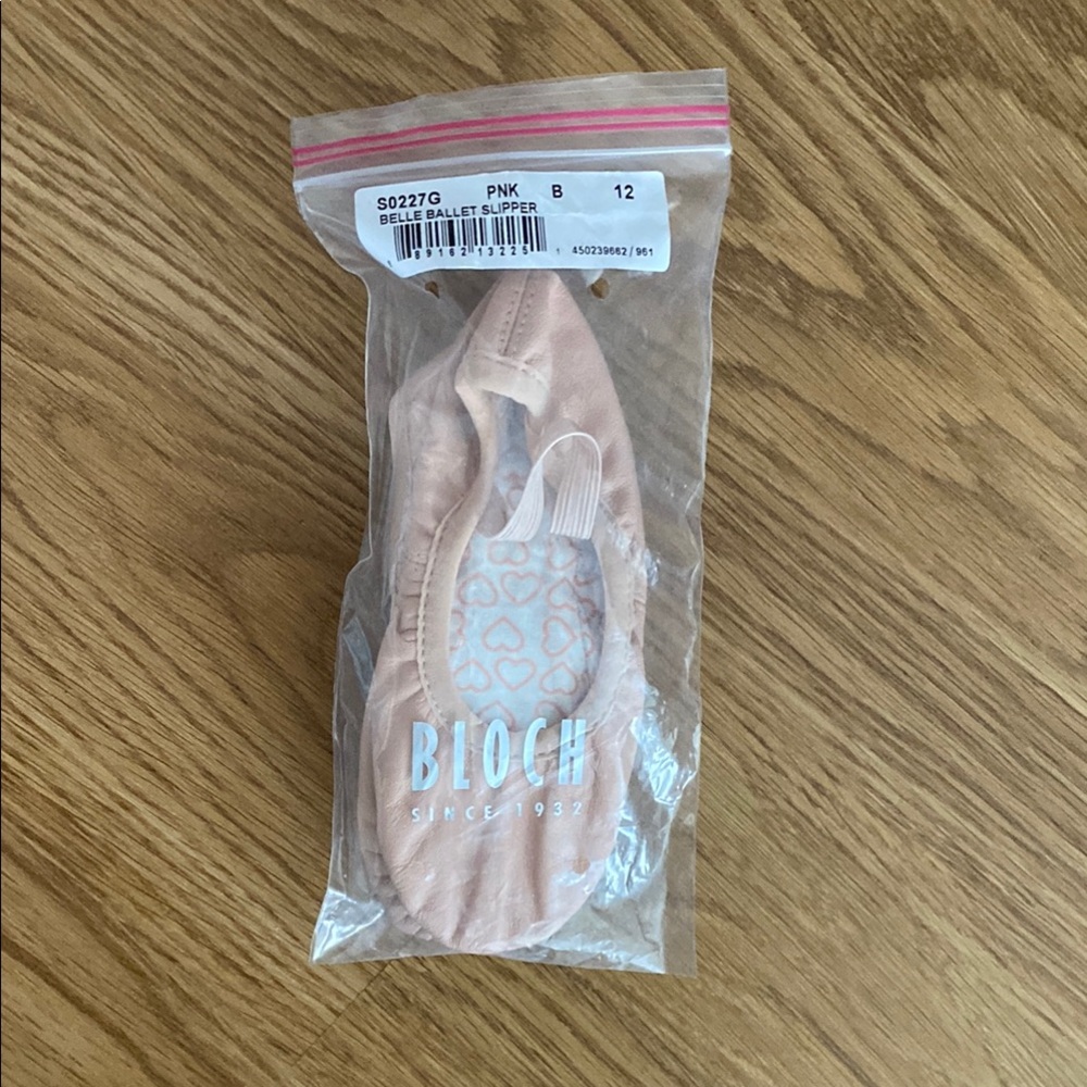 Bloch Kids Pink Ballet Slippers